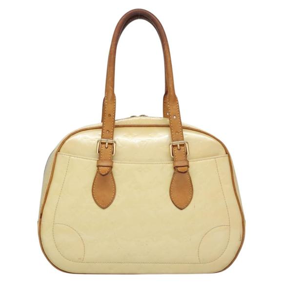 LOUIS VUITTON Monogram Vernis Summit Drive Hand Bag Perle M93514 LV Auth EC278 - Picture 13 of 16